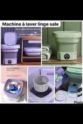 MACHINE A LAVER PORTATIVE ET PLIABLE