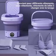 MACHINE A LAVER PORTATIVE ET PLIABLE